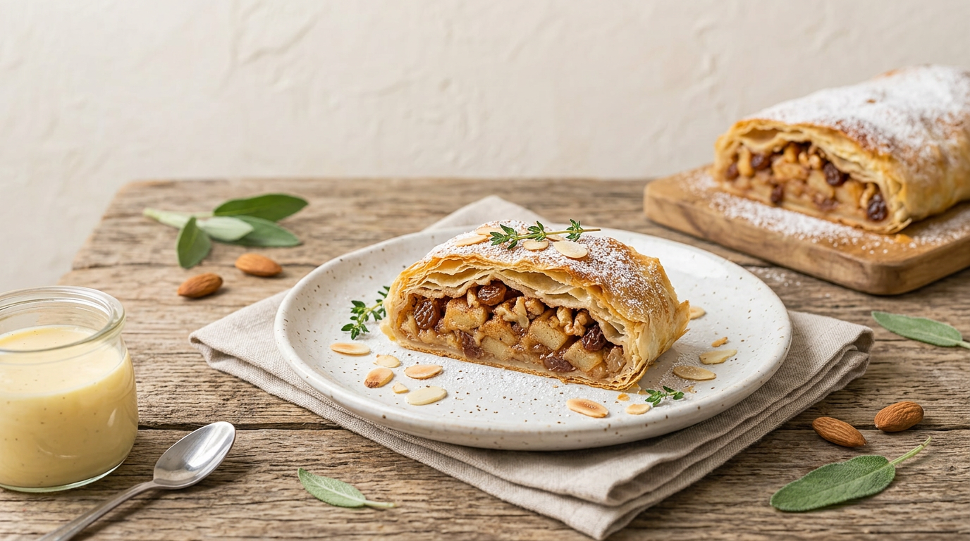 Apfelstrudel nach Großmutters Art: Ein Stück Heimat zum Genießen