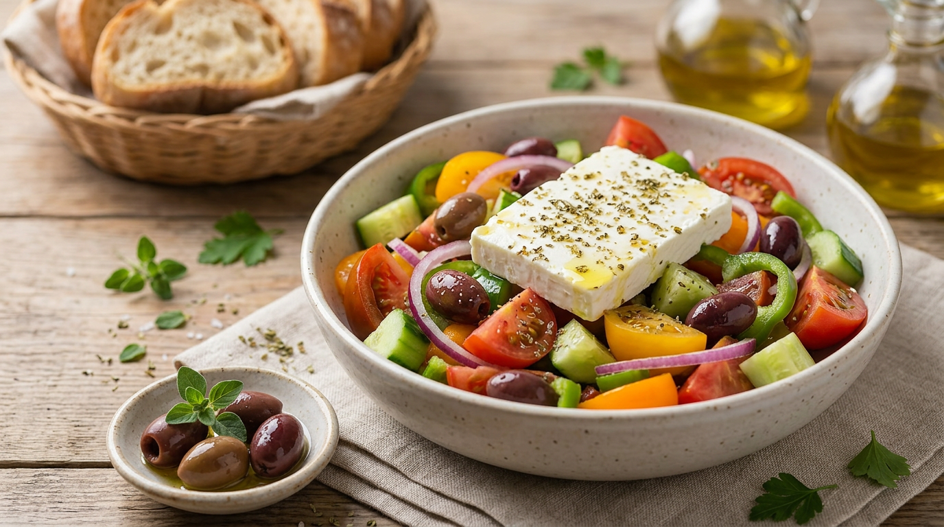 Griechischer Salat: Ein mediterraner Traum für Sommertage